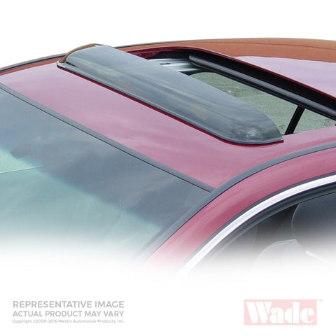 Westin Wade Sunroof Wind Deflector 36.5 in - Smoke - 72-33106