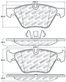 StopTech Performance Brake Pads - 309.10611