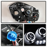 Spyder Chevy Cobalt 05-10 Projector Headlights LED Halo LED Blk Smke PRO-YD-CCOB05-HL-BSM - 5078285