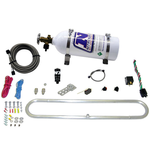 Nitrous Express N-Tercooler System for CO2 w/5lb Bottle (Remote Mount Solenoid) - 20000CR-05