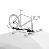 Thule FastRide Fork-Mount Roof Bike Rack (For Quick-Release Bikes/Adapter Req. for Thru-Axle) - Blk - 564005