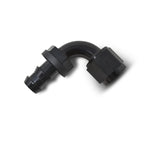 Russell Performance -4 AN Twist-Lok 90 Degree Hose End (Black) - 624153