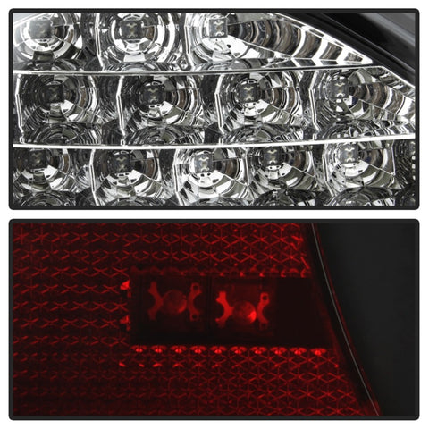 Spyder Pontiac Grand AM 99-05 LED Tail Lights Black ALT-YD-PGAM99-LED-BK - 5007117