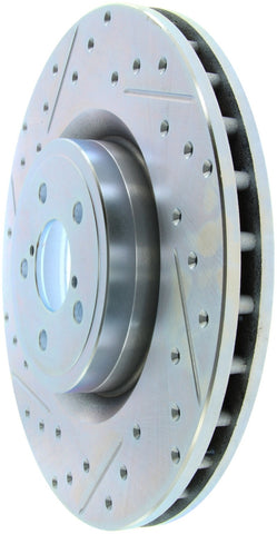 StopTech Select Sport Drilled & Slotted Rotor - Front Left - 227.47019R