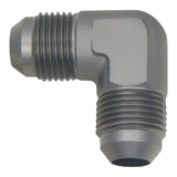 DeatschWerks 8AN Male Flare To 8AN Male Flare 90-Degree Coupler Fitting - 6-02-0208