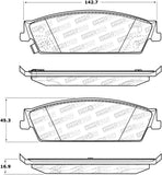 StopTech Street Select Brake Pads - 305.11940