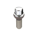 McGard Hex Lug Bolt (Radius Seat) M14X1.5 / 17mm Hex / 35.4mm Shank Length (Box of 50) - Chrome - 69832