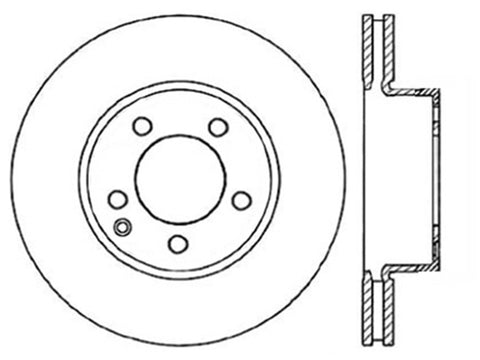 StopTech Drilled Sport Brake Rotor - 128.35109L