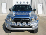 N-Fab Light Bar 05-11 Toyota Tacoma - Tex. Black - Light Tabs - T054LB-TX