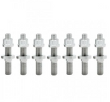 BLOX Racing SUS303 Stainless Steel Exhaust Manifold Stud Kit M8 x 1.25mm 45mm in Length - 7-piece - BXFL-00307-7