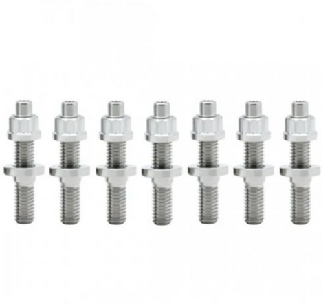 BLOX Racing SUS303 Stainless Steel Exhaust Manifold Stud Kit M8 x 1.25mm 45mm in Length - 7-piece - BXFL-00307-7