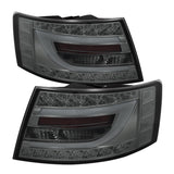 Spyder Audi A6 05-08 4Dr Sedan Light Bar LED Tail Lights Smke ALT-YD-AA605-LBLED-SM - 5079626