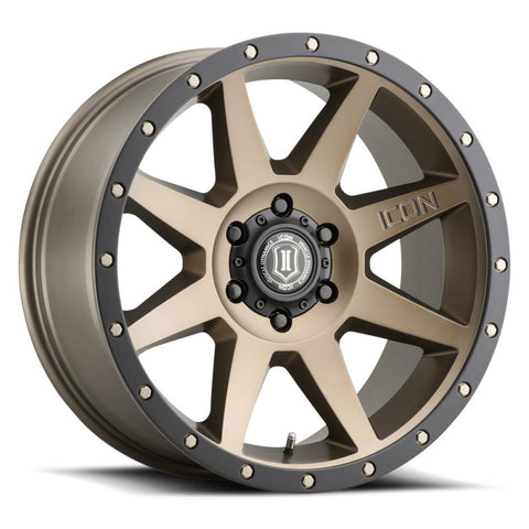 ICON Rebound 20x9 5x5 -12mm Offset 4.5in BS Bronze Wheel - 1820907345BR