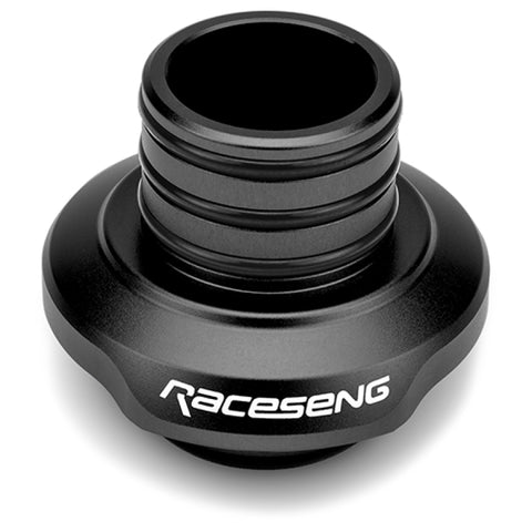 Raceseng Shift Boot Collar/Retainer (For Threaded Adapters/No Big Bore/No Rev. Lockout) - Black - 081602B