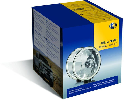 Hella 500FF 12V/55W Halogen Driving Lamp Kit - 005750941