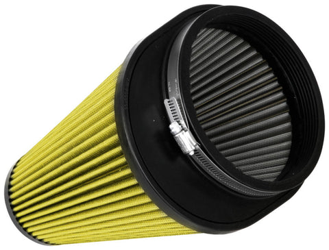 Airaid Universal Air Filter - Cone 6in FLG x 9-1/2x7-1/2in B x 6-3/8x3-3/4in Tx9-1/2in H Synthamax - 725-127