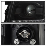 Spyder Chevy Silverado 1500 07-13 V2 Projector Headlights - LED DRL - Black PRO-YD-CS07V2-DRL-BK - 5083524