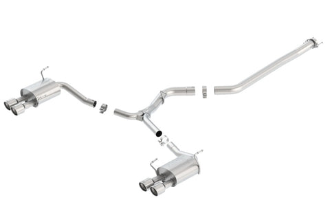 Borla 11-14 Subaru Impreza WRX/STI Sedan 4dr ATAK SS Catback Exhaust - 140418