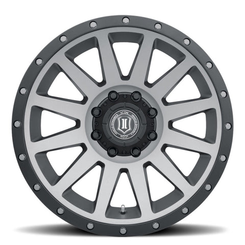 ICON Compression 20x10 8x170 -19mm Offset 4.75in BS 125mm Bore Titanium Wheel - 2020108147TT