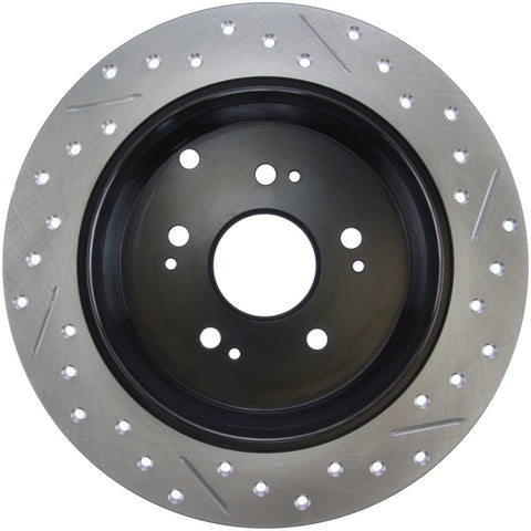 StopTech Slotted & Drilled Sport Brake Rotor - 127.40063R