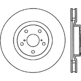 StopTech Power Slot 5/93-98 Supra Turbo Front Right SportStop CRYO Slotted Rotor - 126.44104CSR