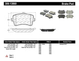 StopTech Performance Brake Pads - 309.13860