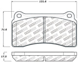 StopTech Performance Brake Pads - 309.13830