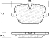 StopTech Street Brake Pads - Front - 308.14270