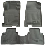 Husky Liners 06-11 Honda Civic (4DR) WeatherBeater Combo Gray Floor Liners - 98412