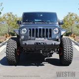 Westin/Snyper 07-17 Jeep Wrangler Tube Fenders - Front - Textured Black - 62-1005