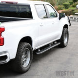 Westin 2019 Chevrolet Silverado/Sierra 1500 Crew Cab Thrasher Running Boards - Textured Black - 28-81275