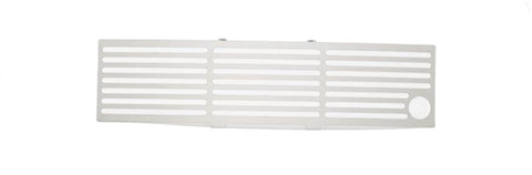 Putco 11-14 Ford F-150 EcoBoost Bumper Grille Inserts - SS - Bar Design - w/ Heater Plug Opening - 86182FP