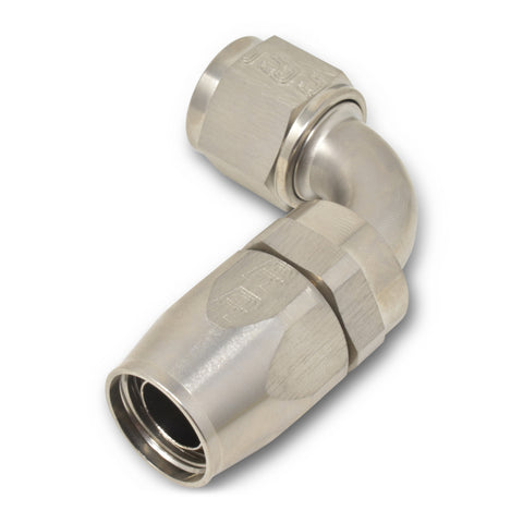 Russell Performance -10 AN Endura 90 Degree Full Flow Hose End - 610181