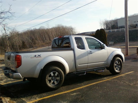 N-Fab Nerf Step 05-14 Nissan Frontier Ext. Cab 5.5ft Bed - Gloss Black - Cab Length - 2in - N0570QC