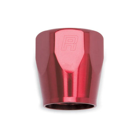 Russell Performance 2-Piece -8 AN Full Flow Swivel Hose End Sockets (Qty 2) - Polished and Red - 615530