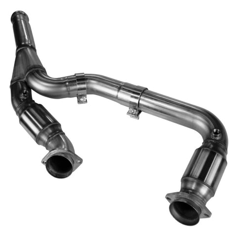 Kooks 14+ GM 1500 Series Truck 6.2L 3in x OEM Out GREEN Cat SS Y Pipe Kooks HDR Req - 28613300