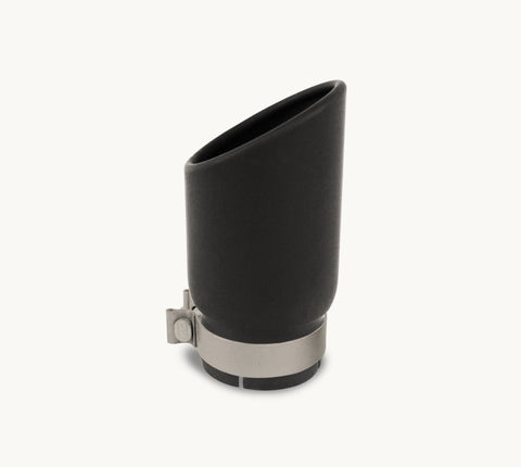 Go Rhino Exhaust Tip - Black - ID 4in x L 10in x OD 5in - GRT4510B