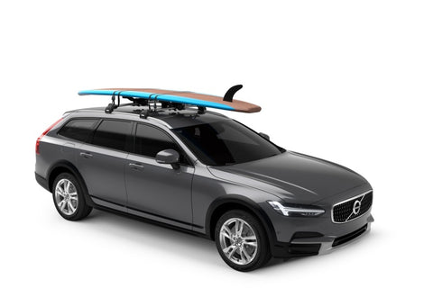 Thule Compass 4-in-1 Water Sport Roof Top Carrier (w/Integrated StrapCatch) - Black - 890000