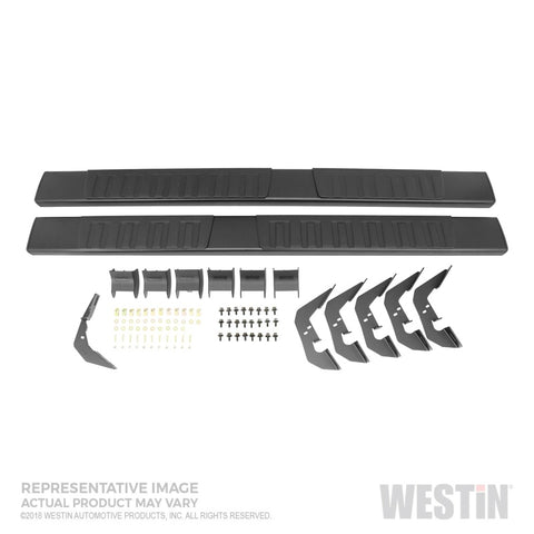 Westin 2015-2018 Ford F-150 SuperCrew R7 Nerf Step Bars - Black - 28-71095