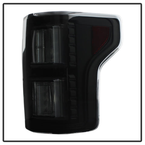 Spyder 18-19 Ford F-150 (w/o Blind Spot Sensor) LED Tail Lights - Blk Smk (ALT-YD-FF15018-LED-BSM) - 5085672