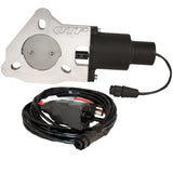 QTP 2.5in Bolt-On QTEC Electric Cutout Valve - Single - QTEC25