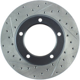 StopTech Slotted & Drilled Sport Brake Rotor - 127.44086R