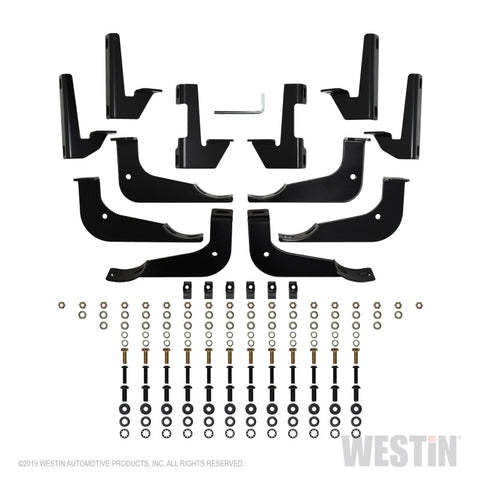 Westin 20-22 Jeep Gladiator PRO TRAXX 4 Oval Nerf Step Bars - Black - 21-24165