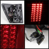 Spyder Jeep Grand Cherokee 07-10 LED Tail Lights Red Clear ALT-YD-JGC07-LED-RC - 5070203