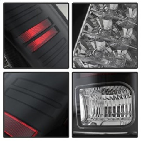 Spyder Dodge Ram 1500 13-14/Ram 2500 13-14 LED Tail Lights LED Model only - Blk ALT-YD-DRAM13-LED-BK - 5077530