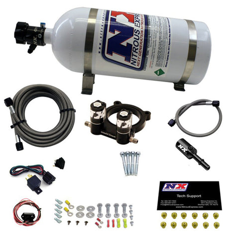 Nitrous Express Ford 2.3L Ecoboost Nitrous Plate Kit w/10lb Bottle - 20954-10