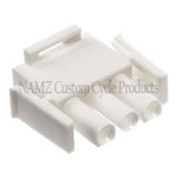 NAMZ AMP Mate-N-Lock 3-Position Female Wire Plug Connector w/Wire & Interface Seals - NA-350766-1