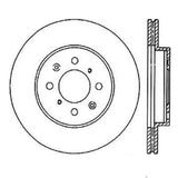 StopTech Power Slot 90-01 Integra (exc. Type R) /90-05 Civic EX/94-95 Civic SI wABS/99-03 Civic SI/ - 126.40021SL