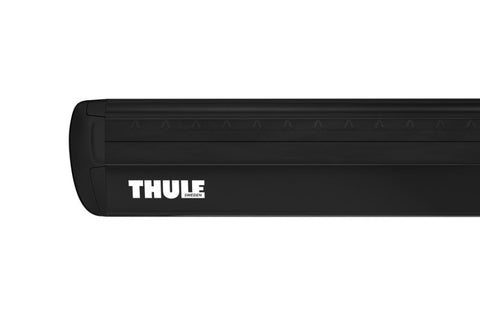 Thule WingBar Evo 150 Load Bars for Evo Roof Rack System (2 Pack / 60in.) - Black - 711520