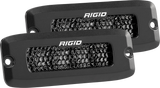 Rigid Industries SR-Q Series PRO Midnight Edition - Spot - Diffused - Pair - 925513BLK